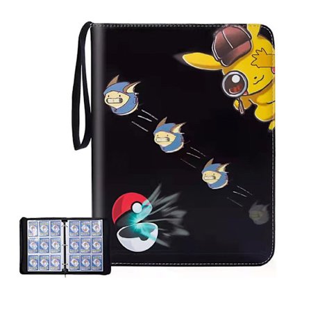 Kortholder kompatibel med kort, kortholder, kortalbum, kortbeskyttelse, kortholderbok med 400 franske kortholderlommer Kompatibel med samlekort