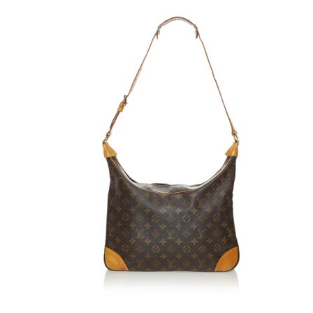 Louis Vuitton Vintage, Pre-owned Monogram Boulogne GM Bruin, Dames, Maat:ONE Size
