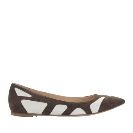 Gianvito Rossi Ballerinas G20001 brun, Dam Ballerinaskor, Dam, Storlek: 36 EU