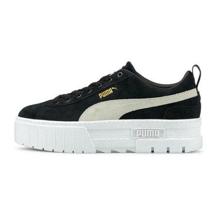 Dames sneaker Puma Mayze Wn's , Zwart , Dames , Maat: 37 EU