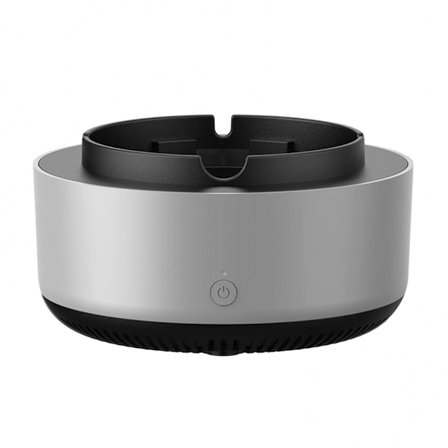 2 i 1 rökfria askfat med luftrenare, multifunktionella hållbara askfat för cigaretter inomhus