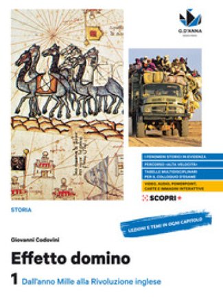 Effetto domino. Con Educazione civica e Atlante dei fenomeni storici. Per il triennio delle Scuole superiori. Con e-book. Con espansione online. Vol. 