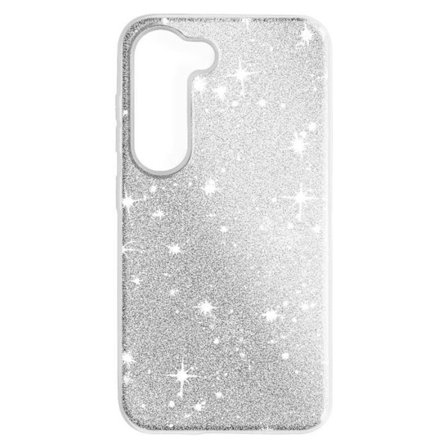 Glitter Cover - AVIZAR - Spark Case - Semi-stiv - Grå - Robust beskyttelse