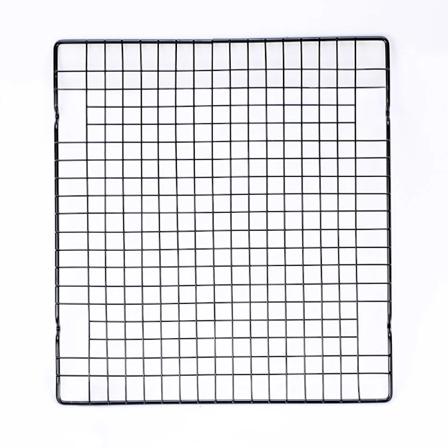 FAISDU1pcs Enkeltlags Rustfrit Stål BBQ Brød Kage Kølegitter Dryp Tørre Stativ Kølegitter Bagepande Husholdnings Bageværktøjer Small