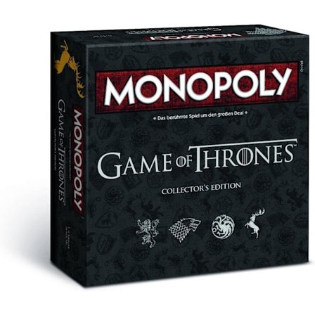 Monopoly Game of Thrones Collector's Edition - Peli suositulle sarjalle, 6 pelaajaa