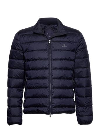 The Light Down Jacket Foret Jakke Blå GANT