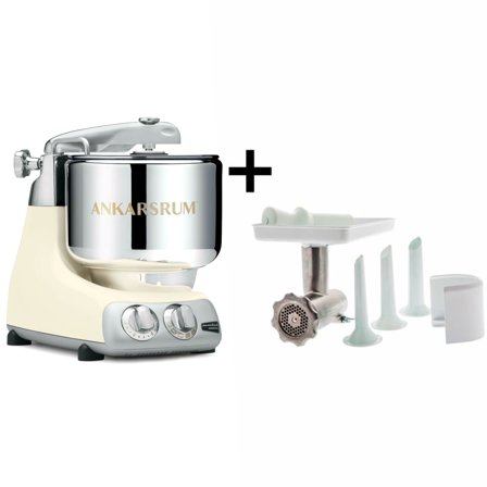 Ankarsrum Assistent Original AKM6230 Light Creme + lihamylly