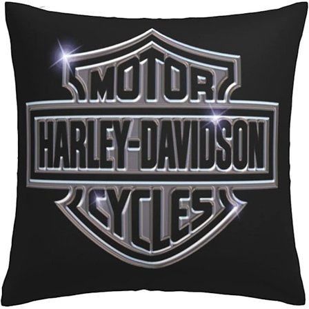 AA-Kuddfodral Harley Davidson Varma och Mjuka Örngott för Dekorativa Kuddar i Säng Soffa Utomhus Kuddar