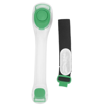 Utendørs sports LED-armbånd blinkende armbånd lysende armbånd for nattløping grønn