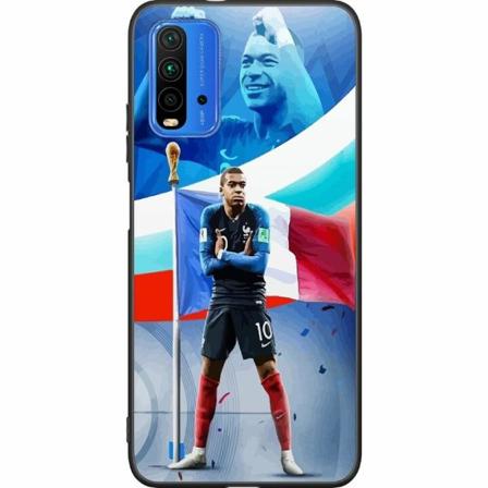 Xiaomi Redmi 9t Svart Skal Kylian Mbappé