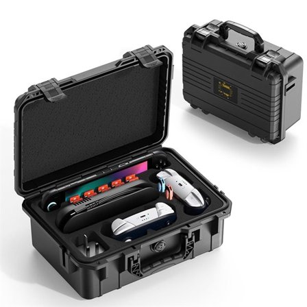 Vanntett og støtsikker veske for Nintendo Switch 2 – Svart