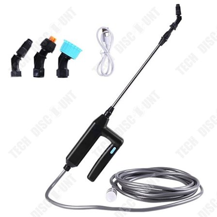 Teleskopisk sprutpistol - INN - 79 cm - 2000 mAh - USB - 8 m slang