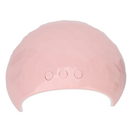 36W UV LED Neglelampe med Infrarød Sensor Rask Tørking USB-kabel 12 stk Lysbrikker for DIY Negleentusiaster Profesjonelle Neglekunstnere, Rosa