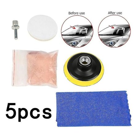 Forrude Poleringssæt Bil Bagrude Vindue Glas Genopretning Glaspolering
