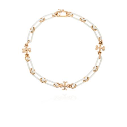 Tory Burch, Roxanne necklace Geel, Dames, Maat:ONE Size