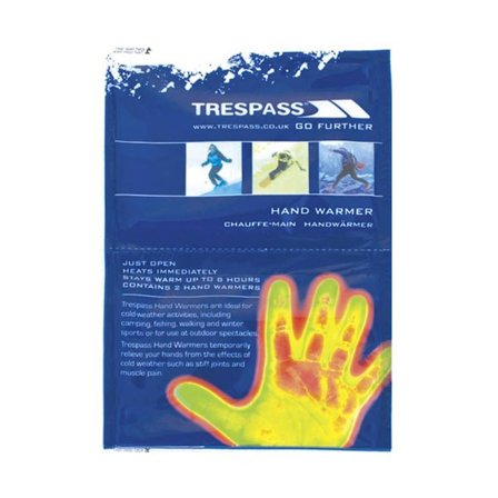 Trespass Handwarmers X - Kemiska handvärmare (2-pack) One Si