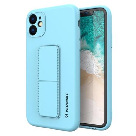 Wozinsky Kickstand Silicone Skal Iphone 7/8/se 2020 - Ljus Blå Blå