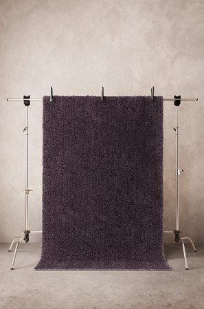 Jotex - Luggteppe Polyester/Polyester Grå/blå FOLE - Kjøp Lugg- & ryetepper hos Jotex