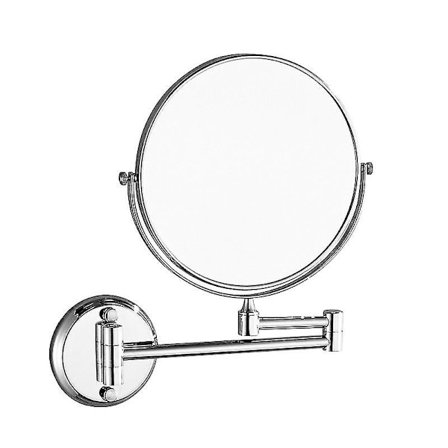 Meikkipöytäpeili, Kiertävä Kauneuspeili, Kylpyhuoneen Seinäpeili, Pyöreä 3-kertainen Suurennuspeili