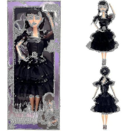 Wednesday Addams Dockor Plyschleksaker, Made To Move Wednesday Adams Dockor För Barn