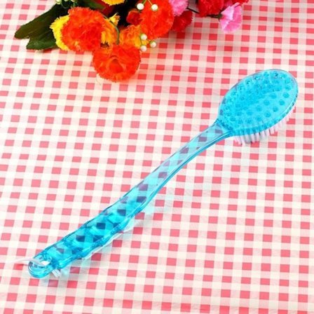 Brusebørste - Zerone - Langt håndtag - Massage - Rengøring - Hudblødhed