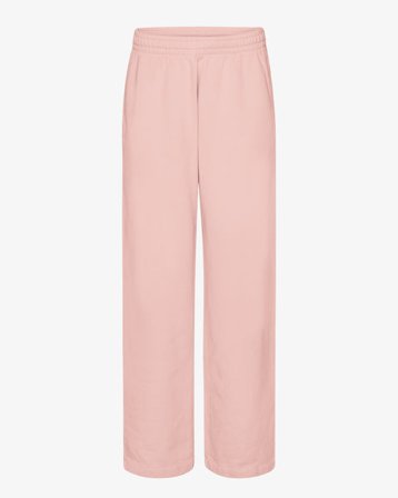 Organic Straight Leg Sweatpants - Faded Pink