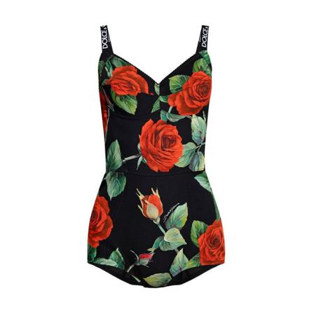 Dolce & Gabbana Floral body Sort, Dame Bodystockings