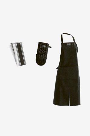 Köksset i Tre Delar Mischa - Mischa Billing - Svart - Kökshanddukar - Från Homeroom