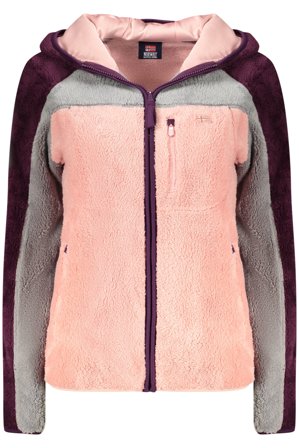 Norway 1963 Felpa Con Zip Donna Rosa