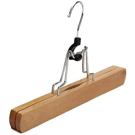 Hameteline Anti-Fall Vaatteille Puinen Koti Clip-tyyppi