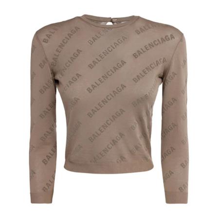 Balenciaga Sweatshirts Hoodies Brun, Dame