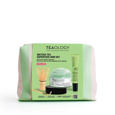 Teaology Matcha Tea Kit Matcha Fresh 50ml + Peach Hydra Mist