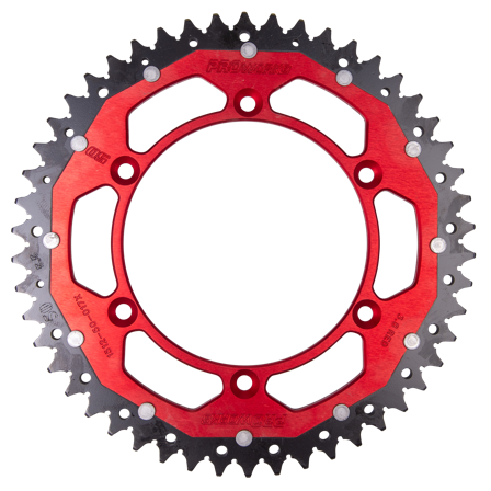 Zębatka Tylna Proworks Interlink Czerwona - Husqvarna TE 449 2011-2013