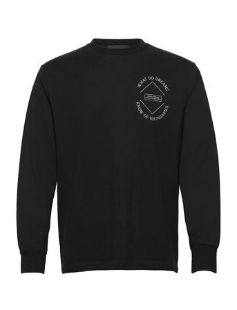 Unisex - Amelia Earhart Longsleeve T-Shirt Black Scotch & Soda