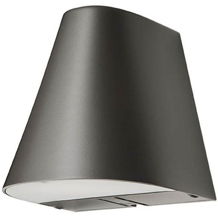 SG Armaturen Spike 1100 Veggarmatur grafitt, 11W, med kontakt, Belysning