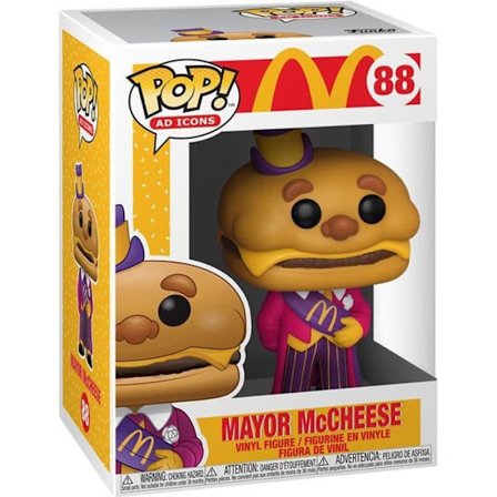 Samlerfigur - McDonald's - Borgmester McCheese - Funko Pop! n°88 - Blandet - 3 år og derover