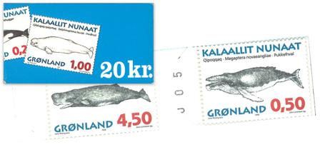 Grønland 1997 - AFA AH-1 - Automathæfte - Postfrisk