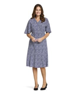 Slå om kjole Marine - 46 - Åshild