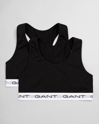 GANT - Teen Girls 2-Pakning BH-er til dame black