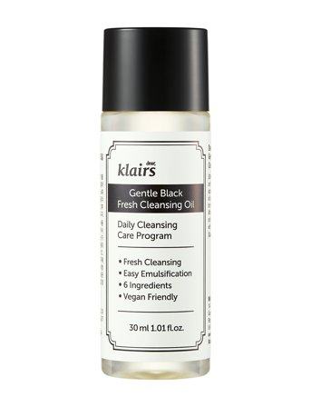 Klairs Gentle Black Fresh Cleansing Oil Mini - Nude - 30 ML