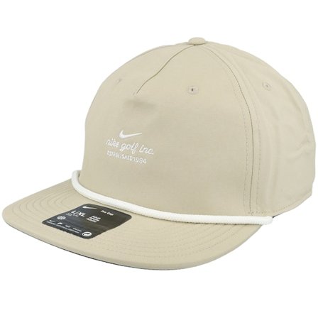 Nike - Beige - snapback - Cap - Pro Golf Inc Dark Khaki/White Strapback - Hatstore