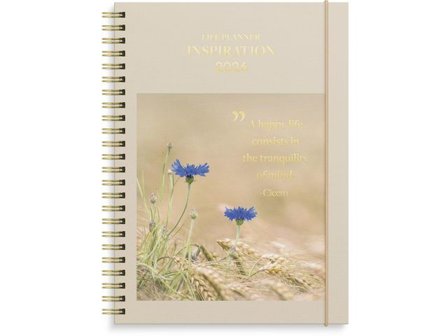 Burde Life Planner Inspiration 2026 - Lyreco - Almanackor och kalendrar - Temakalendrar - Hälsa