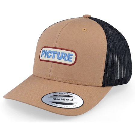 Picture - Hnědý trucker Kšiltovka - Byam Cap Dark Stone Trucker @ Hatstore