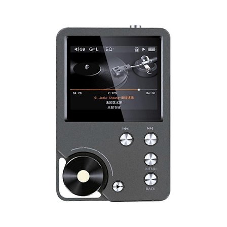 Hi-Fi MP3-afspiller Lossless DSD High Definition Digital Audio Musikafspiller Sport Udvidbar Op Til 25-Xin