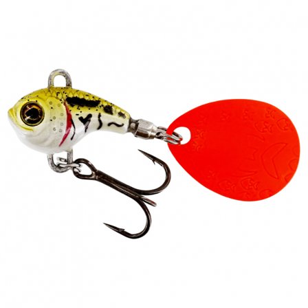 Westin DropBite Tungsten Spin Tail Jig 2,2cm 18g - Pearl Stickleback