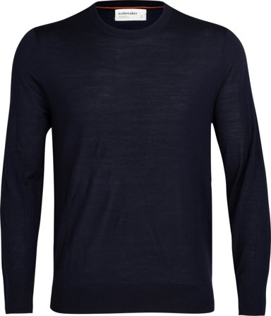 Icebreaker Men's Wilcox Long Sleeve Sweater Men long-sleeved sweaters Blue XL