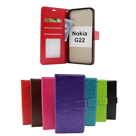 Crazy Horse Wallet Nokia G22