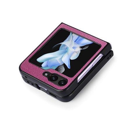 Litchi-mönstrat skal för Samsung Galaxy Z Flip 5