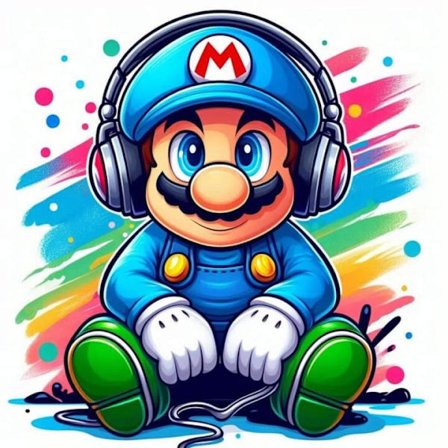 Super Mario Affisch A4