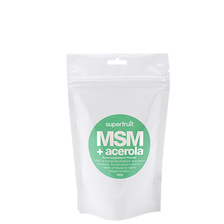 Superfruit MSM + Acerola-pulver 250 g